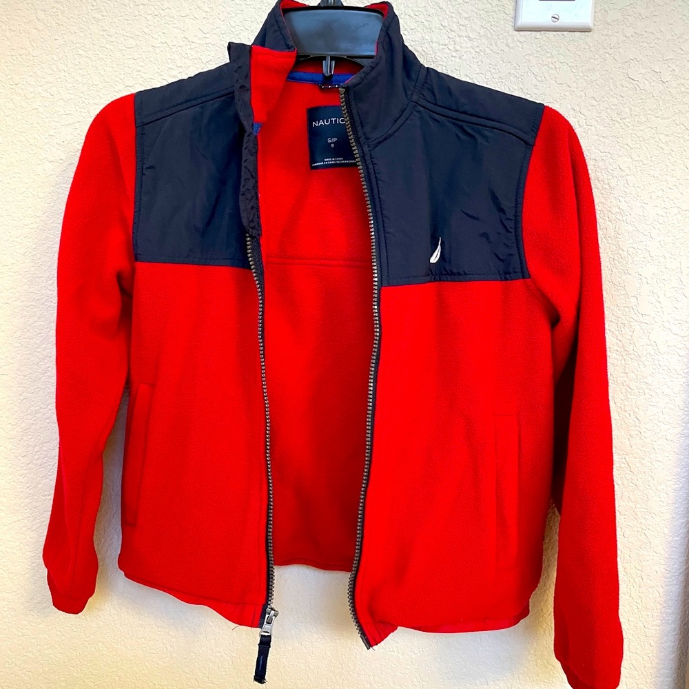 Fleece jacket with zipper front !!